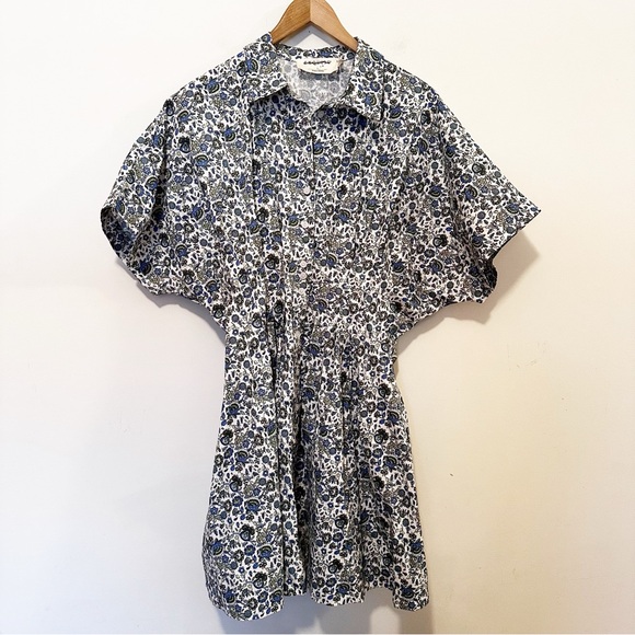 Anthropologie The Tobie Mini Shirt Dress by Exquise - Picture 5 of 7